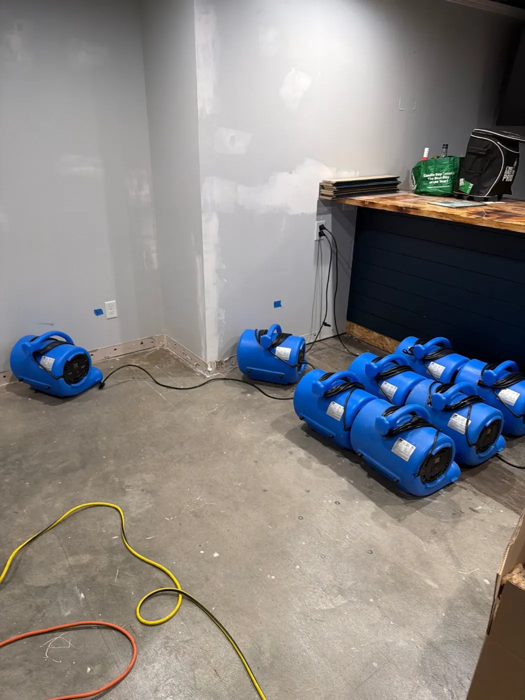 Storm-driven water mitigation in Windermere